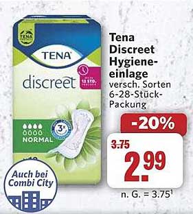 Tena Discreet Hygiene-einlage