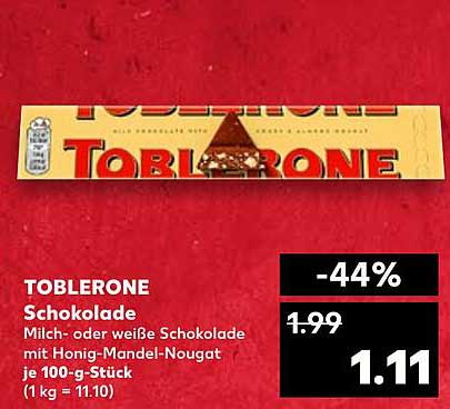 TOBLERONE Schokolade