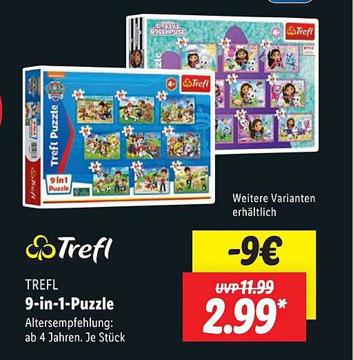 TREFL 9-in-1-Puzzle