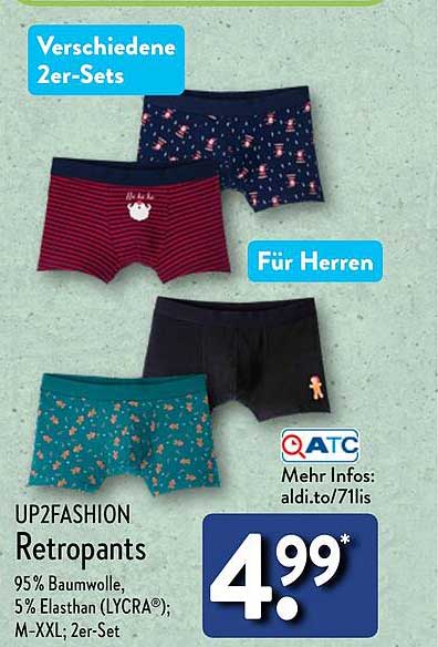 UP2FASHION Retropants