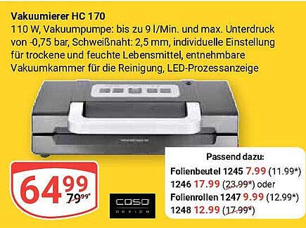 Vakuumierer HC 170