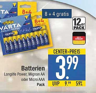 VARTA Batterien