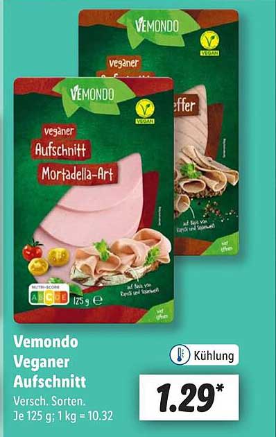 Vemondo Veganer Aufschnitt