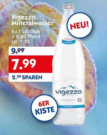 Vigezzo Mineralwasser