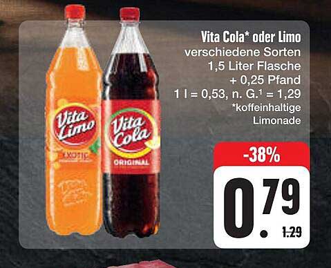 Vita Cola* oder Limo