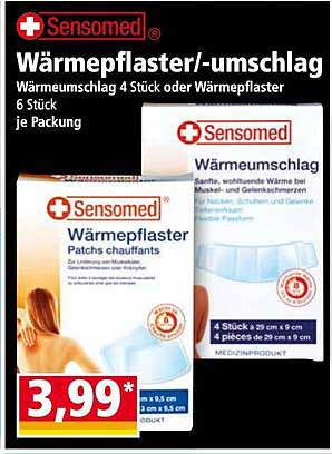 Wärmeplfaster/-umschlag