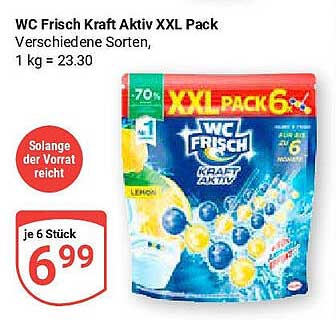 WC Frisch Kraft Aktiv XXL Pack