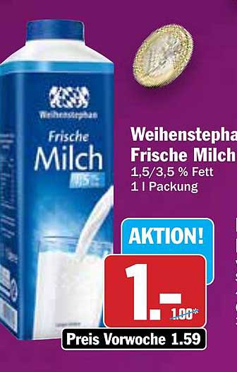 Weihenstephan Frische Milch