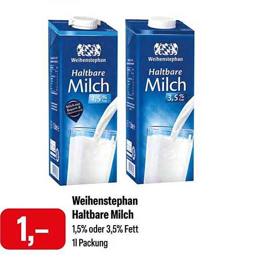 Weihenstephan Haltbare Milch