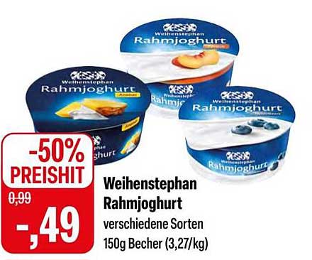 Weihenstephan Rahmjoghurt