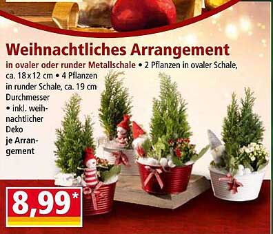 Weihnachtliches Arrangement