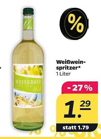 Weißweinspritzer*