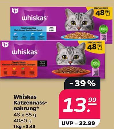 Whiskas Katzennassnahrung*