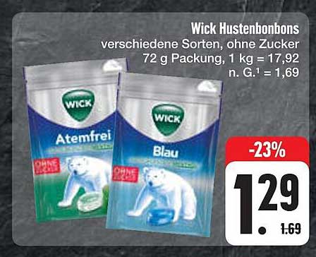 Wick Hustenbonbons