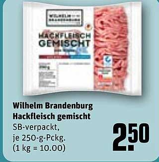 Wilhelm Brandenburg Hackfleisch gemischt