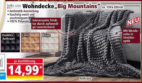 wohndecke „Big Mountains“