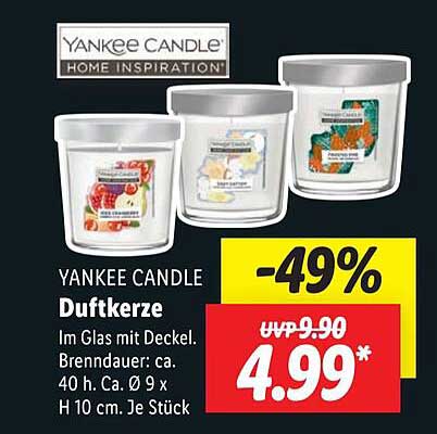 Yankee Candle Duftkerze