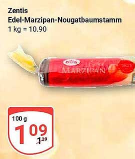 Zentis Edel-Marzipan-Nougatbaumstamm