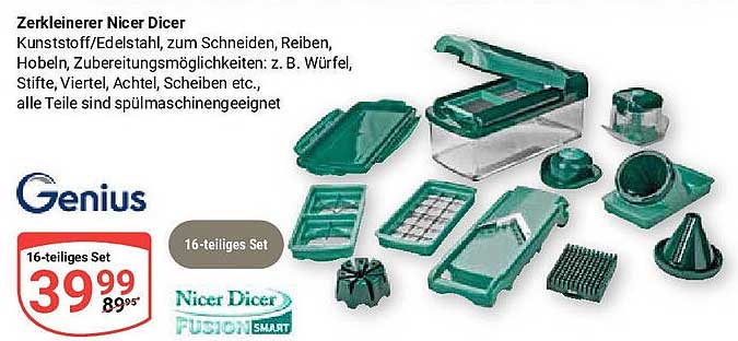 Zerkleinerer Nicer Dicer