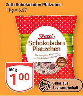 Zetti Schokoladen Plätzchen