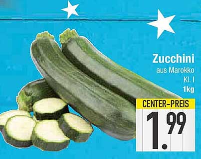 Zucchini aus Marokko Kl. I