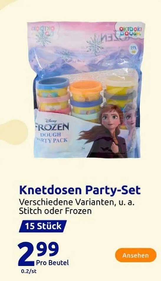 Knetdosen Party-Set