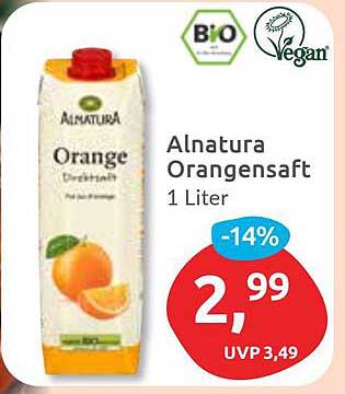 Alnatura Orangensaft