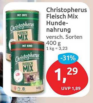 Christopherus Fleisch Mix Hundenahrung