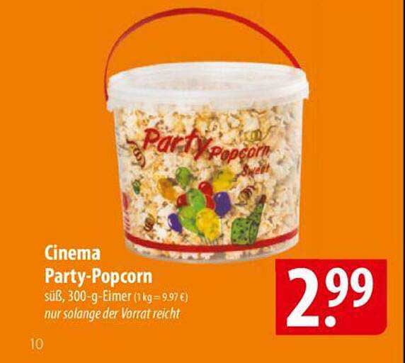 Cinema Party-Popcorn