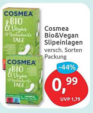 Cosmea Bio&Vegan Slipeinlagen