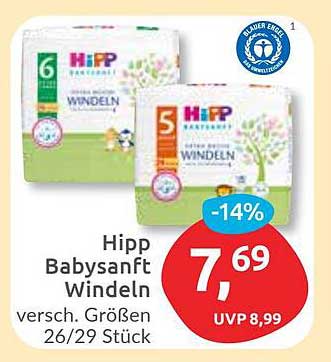 Hipp Babysanft Windeln