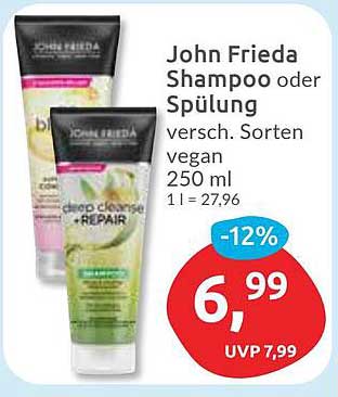 John Frieda Shampoo oder Spülung