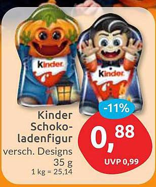 Kinder Schokoladenfigur