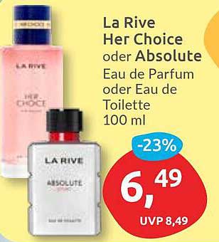 La Rive Her Choice oder Absolute