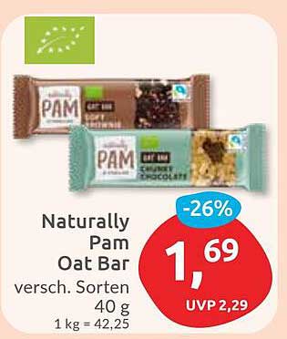 Naturally Pam Oat Bar