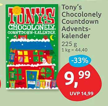 Tony's Chocolonely Countdown Adventskalender