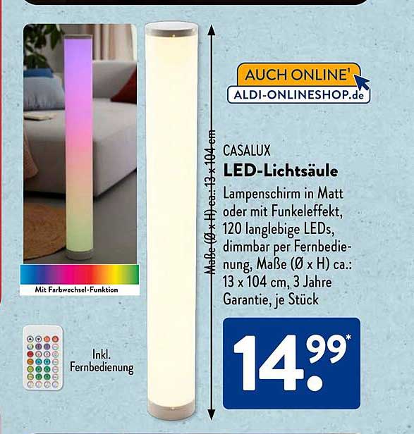 CASALUX LED-Lichtsäule