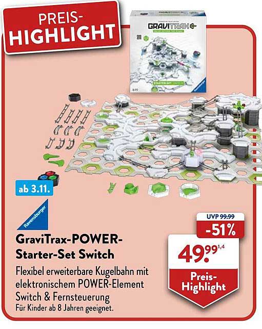 GraviTraX-POWER-Starter-Set Switch