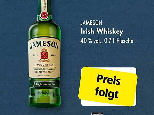 Jameson Irish Whiskey