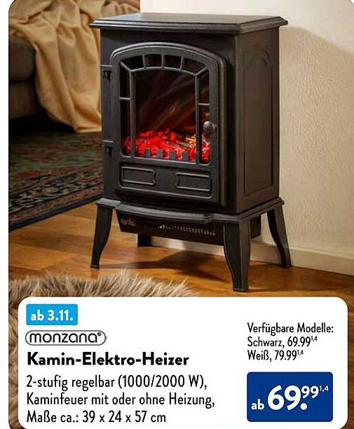 Kamin-Elektro-Heizer