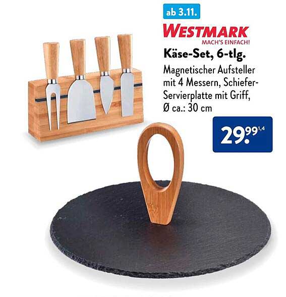 Käse-Set, 6-tlg.