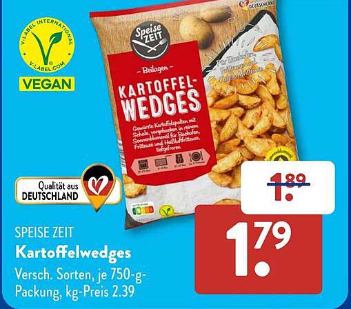 SPEISE ZEIT Kartoffelwedges