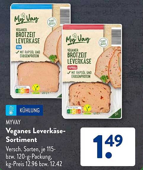 Veganes Leberkäse-Sortiment