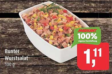 Bunter Wurstsalat