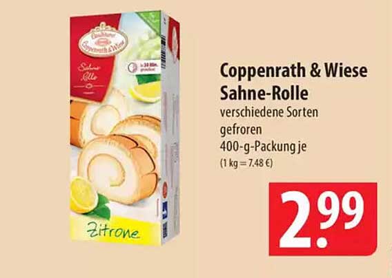 Coppenrath & Wiese Sahne-Rolle