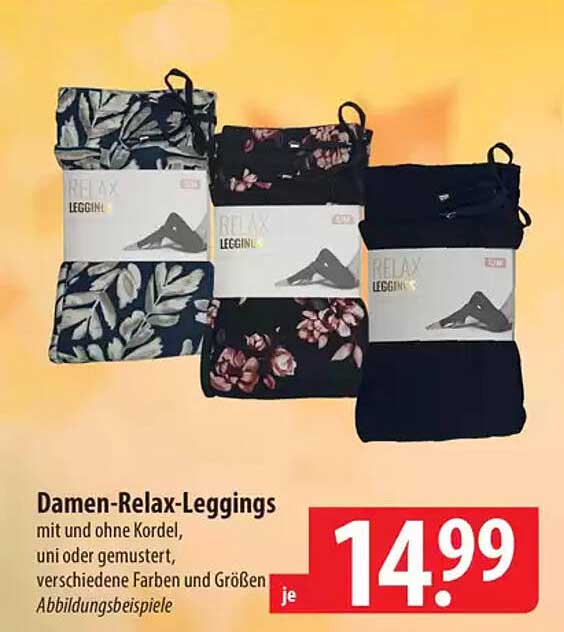 Damen-Relax-Leggings