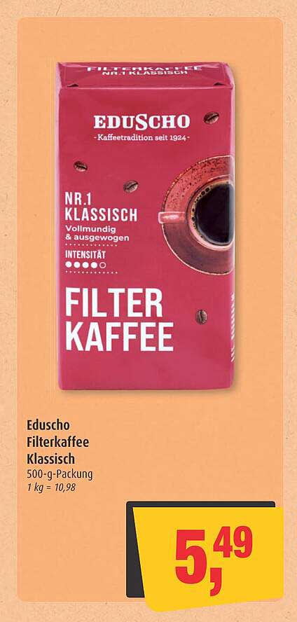 EduScho Filterkaffee Klassisch