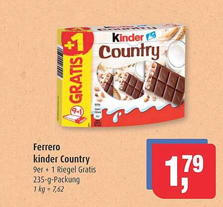 Ferrero kinder Country