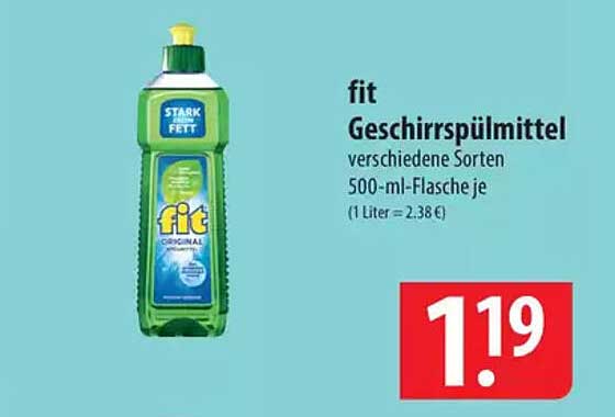 fit Geschirrspülmittel