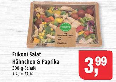 Frikoni Salat Hähnchen & Paprika